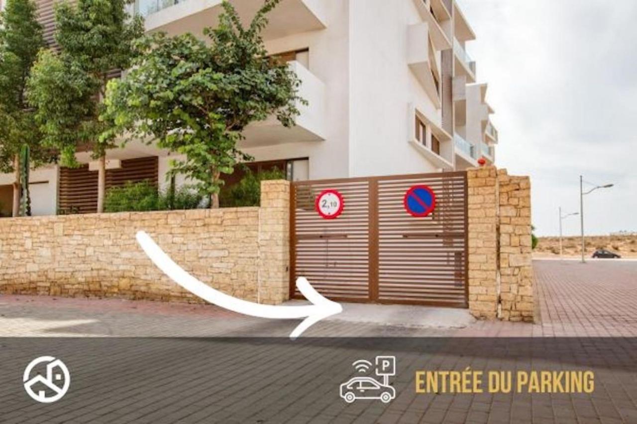 Luxury Apartment 90Sqm With Pool Near Beach Wifi Unlimited Optical Fiber Agadir Kültér fotó