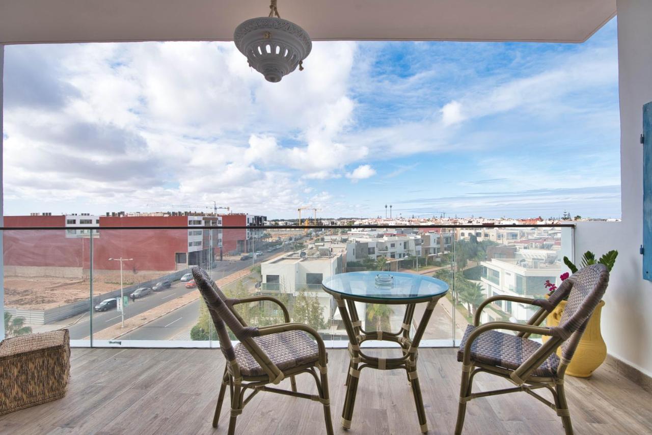 Luxury Apartment 90Sqm With Pool Near Beach Wifi Unlimited Optical Fiber Agadir Kültér fotó